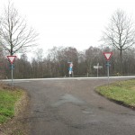 Schilderwald Ende Moorweg
